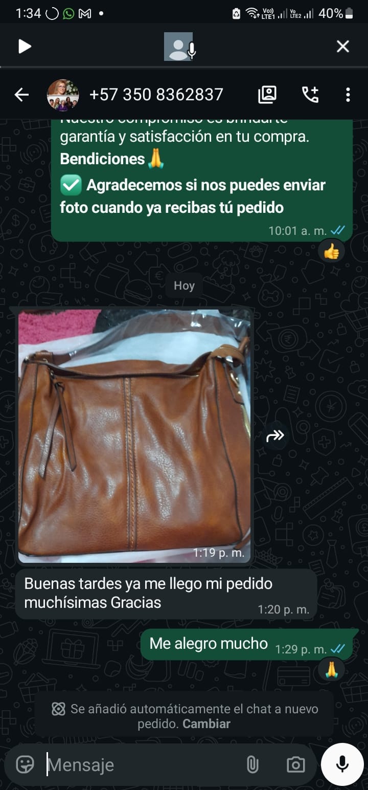 Testimonio WhatsApp Adriana V.